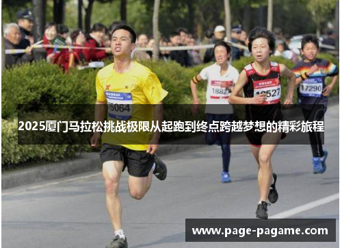 2025厦门马拉松挑战极限从起跑到终点跨越梦想的精彩旅程